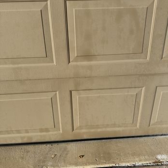 Cisco Fences - Stain on garage doir - Fences & Gates Near Me Cisco Fences - Stain on garage doir - Fences & Gates Near Me