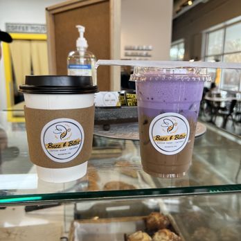 Buzz & Bites - The ube cloud is delish - Coffee & Tea Near Me - Houston, Texas