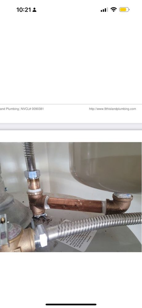 Slide of 9th Island Plumbing