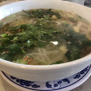 Saigon Chicken House - #40 soup, also comes with salad - Vietnamese Near Me - Boston, Massachusetts