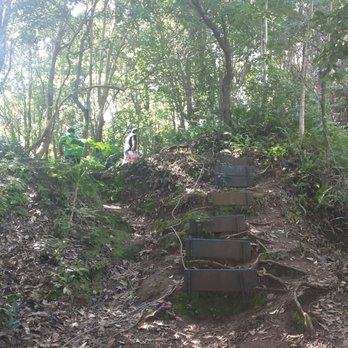 Hau'ula Loop Trail - Cool shot and stairs - Hiking Near Me - Hauula, Hawaii