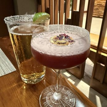 Bear Springs Bistro & Lounge - Blackberry martini & beer - New American Near Me - Highland, California Bear Springs Bistro & Lounge - Blackberry martini & beer - New American Near Me - Highland, California