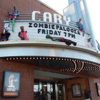 The Cary Theater - Held each October, Zombiepalooza features locally produced zombie short films. - Cinema Near Me - Cary, North Carolina The Cary Theater - Held each October, Zombiepalooza features locally produced zombie short films. - Cinema Near Me - Cary, North Carolina