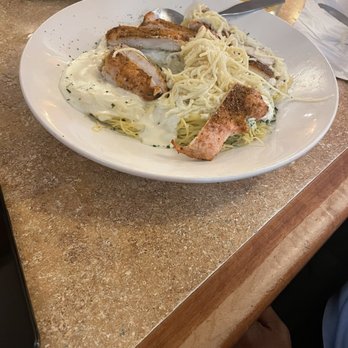 Superior Restaurant - Over cook chicken Alfredo with Angel hair pasta - Diners Near Me - Emmaus, Pennsylvania
