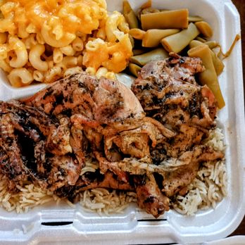 Stephanies Jamaican kitchen - Jerk Chicken, Rice and Peas, Mac& Cheese, Italian Green Beans - Caribbean Near Me - Fort Worth, Texas Stephanies Jamaican kitchen - Jerk Chicken, Rice and Peas, Mac& Cheese, Italian Green Beans - Caribbean Near Me - Fort Worth, Texas