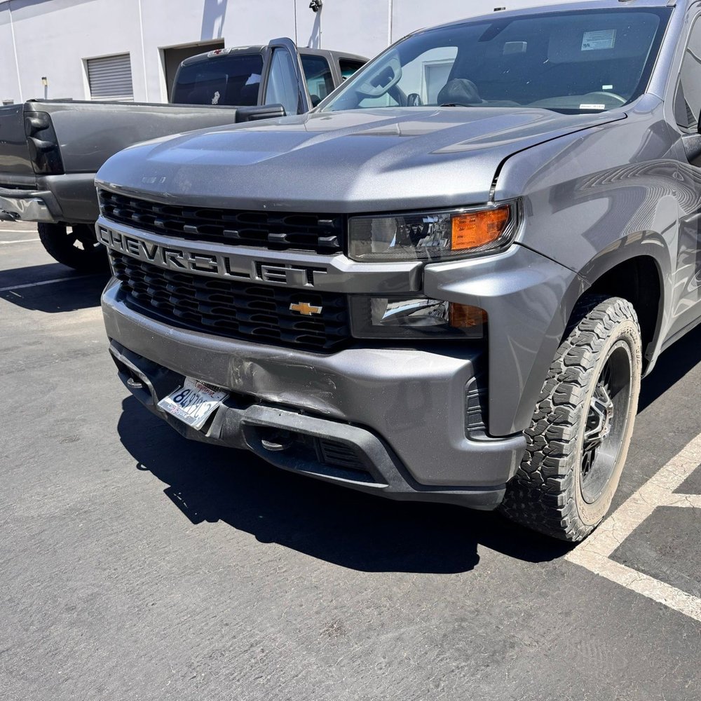 Lux tint & Audio - How my truck look before getting it fix. - Car Window Tinting Near Me - Hesperia, California