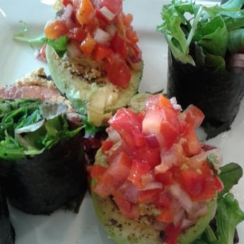 Lov'n It Live - raw nori rolls with stuffed avacados......gooder than good. - Live/Raw Food Near Me - East Point, Georgia Lov'n It Live - raw nori rolls with stuffed avacados......gooder than good. - Live/Raw Food Near Me - East Point, Georgia