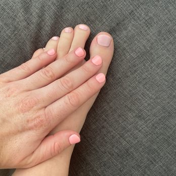 Juliet Nails - Gel mani $30  Regular pedi $18 - Nail Salons Near Me - Los Angeles, California