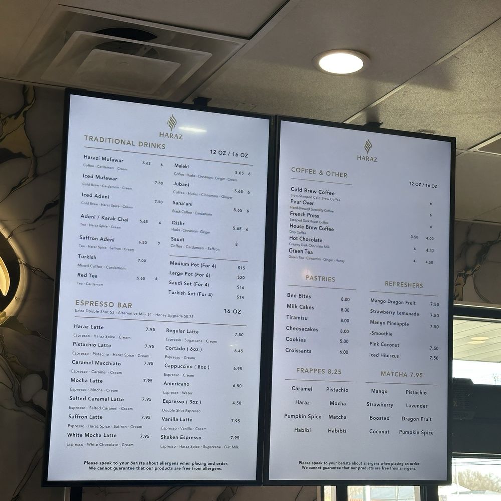 Haraz Coffee House - Desserts Near Me - Perry Hall, Maryland