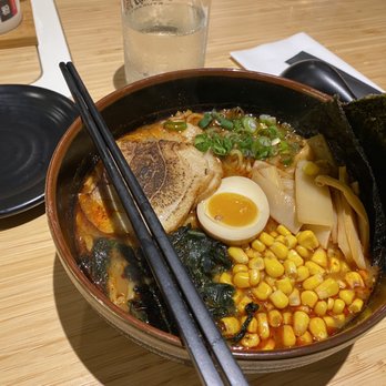 Kyuramen - Flushing - This is one of the ramens from combo b, it's 2 bowls so my friend got the other one. - Ramen Near Me - Flushing, New York Kyuramen - Flushing - This is one of the ramens from combo b, it's 2 bowls so my friend got the other one. - Ramen Near Me - Flushing, New York