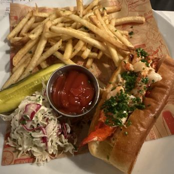 Fishing With Dynamite - Lobster roll and fries - Seafood Near Me - Manhattan Beach, California