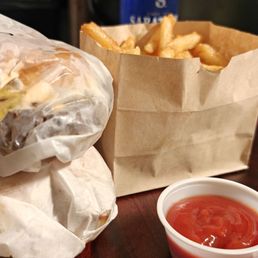 $40 with a water.... could easily eat this by myself. Burgers and Sandos are nearly slider sized. $40 with a water.... could easily eat this by myself. Burgers and Sandos are nearly slider sized.