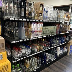 Full House Liquor - Vodka section