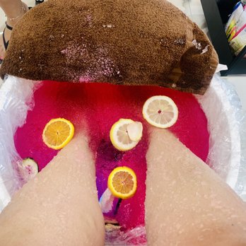 Aria Nail Bar - Cherry Sage Jelly Pedi - Nail Salons Near Me - Hayward, California