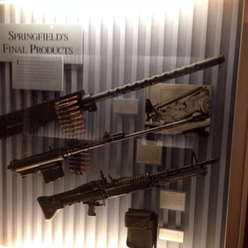 Springfield Armory National Historic Site - M3, M8, and M60 machine guns, some of the last weapon designs by Springfield Armory before it closed in 1968. - Museums Near Me - Springfield, Massachusetts