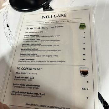 No1 Cafe - Menu - Cafes Near Me - Centreville, Virginia No1 Cafe - Menu - Cafes Near Me - Centreville, Virginia