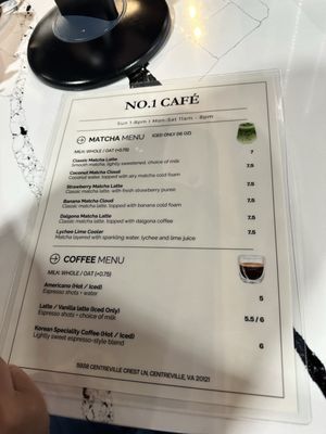 Menu photo 2 No1 Cafe Centreville, VA Menu photo 2 No1 Cafe Centreville, VA