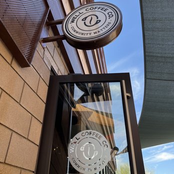 Well Coffee Co. - outside - Coffee & Tea Near Me - Peoria, Arizona Well Coffee Co. - outside - Coffee & Tea Near Me - Peoria, Arizona