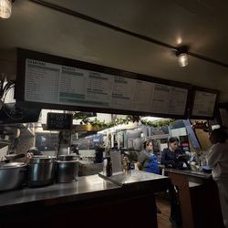 Hook Line & Sinker - Menu board