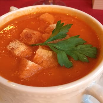 Löwen Schwarzenberg - Tomato soup starter... - German Near Me - Baiersbronn, BW