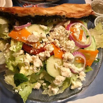 The Big Cheese & Pub - Stuffed Greek Popey - Pizza Near Me - Cranston, Rhode Island