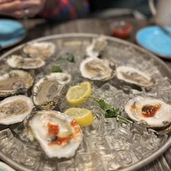 The Foxy Fish - Freshest cold oysters I've had in a while!