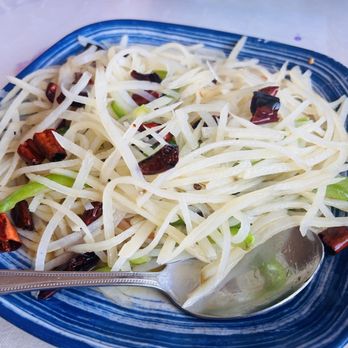 Earl Spicy - Shredded Potatoes - Szechuan Near Me - Millbrae, California Earl Spicy - Shredded Potatoes - Szechuan Near Me - Millbrae, California