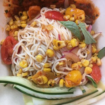 CHIKO - Summer vegetable noodles, the cucumber and daikon really brighten up this dish - Chinese Near Me - Washington, DC, District of Columbia CHIKO - Summer vegetable noodles, the cucumber and daikon really brighten up this dish - Chinese Near Me - Washington, DC, District of Columbia