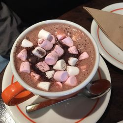 Priory Coffee Co - Hot Chocolate with marshmallows!