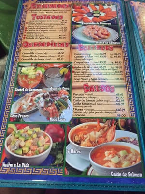 Menu photo 8 Las Islitas Mariscos North Las Vegas, NV