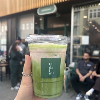 Tadaima - Mission - Matcha Latte w/ Strawberry Cream - Japanese Near Me - San Francisco, California Tadaima - Mission - Matcha Latte w/ Strawberry Cream - Japanese Near Me - San Francisco, California