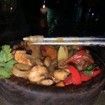 Funky Geisha Tulum - Shrimp drunken noodles - Asian Fusion Near Me - Tulum, ROO