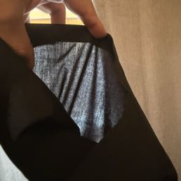 Paper thin material on cargo pants Paper thin material on cargo pants
