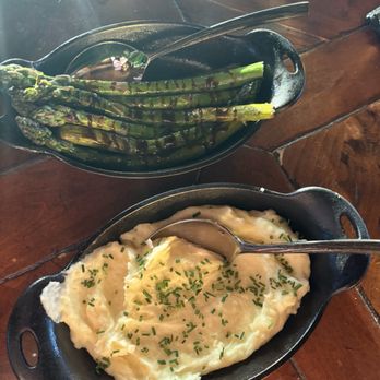Osage Restaurant - Mashed pots and asparagus - Seafood Near Me - Ridgedale, Missouri