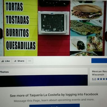 Taqueria La Costena - a facebook page - Mexican Near Me - Milwaukee, Wisconsin Taqueria La Costena - a facebook page - Mexican Near Me - Milwaukee, Wisconsin