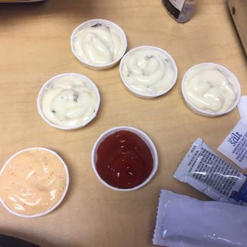 Long John Silver's - All the sauces - Fast Food Near Me - Kalamazoo, Michigan Long John Silver's - All the sauces - Fast Food Near Me - Kalamazoo, Michigan