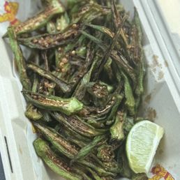 Okra fries