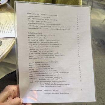 Mua - Menu - Bars Near Me - Oakland, California