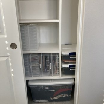 Handy Randy - Closet modification to store photos and memorabilia. - Handyman Near Me