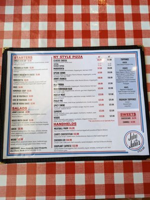 Menu photo 7 John And John's A Pizza Shop Orlando, FL Menu photo 7 John And John's A Pizza Shop Orlando, FL