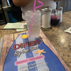 Soda water !! And our amazing server