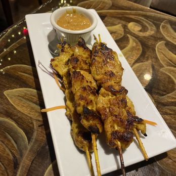 Malakor Thai Cafe - Chicken Satay, very tasty. - Thai Near Me - West Palm Beach, Florida Malakor Thai Cafe - Chicken Satay, very tasty. - Thai Near Me - West Palm Beach, Florida