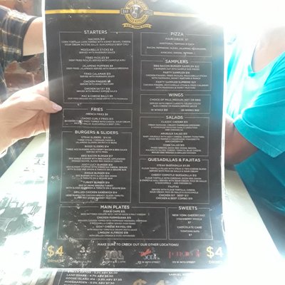 Menu photo 1 Mr Biggs Bar & Grill New York, NY Menu photo 1 Mr Biggs Bar & Grill New York, NY