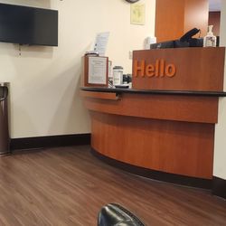 Leavey Cancer Center - Waiting and admission room.