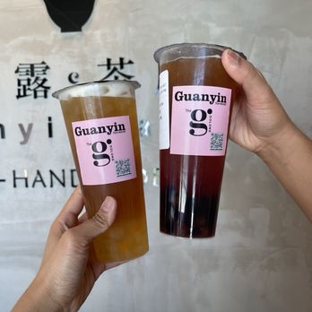 Guanyin Tea House - Sweet Mango Jasmine Green Tea - Bubble Tea Near Me - West Covina, California