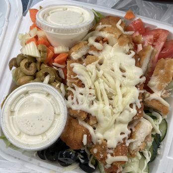 Mayback's Deli - Chicken tender salad with ranch dressing - Delis Near Me - Tonawanda, New York