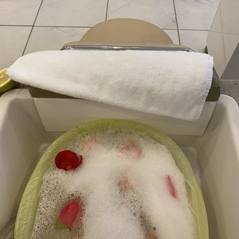 Gel Touch Nail Spa - Rose pedals in the foot tub! - Nail Salons Near Me - Carlsbad, California Gel Touch Nail Spa - Rose pedals in the foot tub! - Nail Salons Near Me - Carlsbad, California