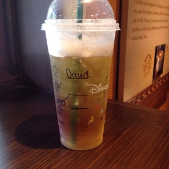Starbucks - Large iced, strong green tea. Normal green tea is half water half tea. - Coffee & Tea Near Me - Kissimmee, Florida Starbucks - Large iced, strong green tea. Normal green tea is half water half tea. - Coffee & Tea Near Me - Kissimmee, Florida
