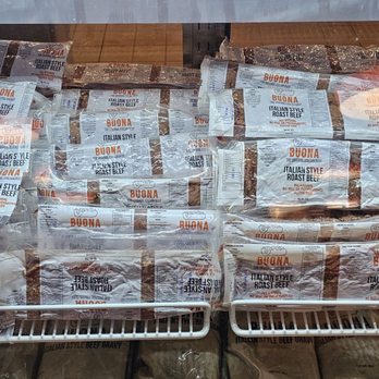 Buona - Where's the beef? - Sandwiches Near Me - Pleasant Prairie, Wisconsin