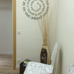 Equilibri - Frase motivadora en la sala de espera.